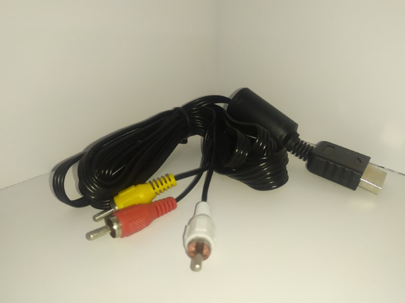 Ps2 Cable de video y Audio